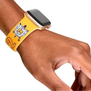 Radiant Rhoyalty: The SGRHO Sorority Yellow Blue 1922 Watch Band Strap